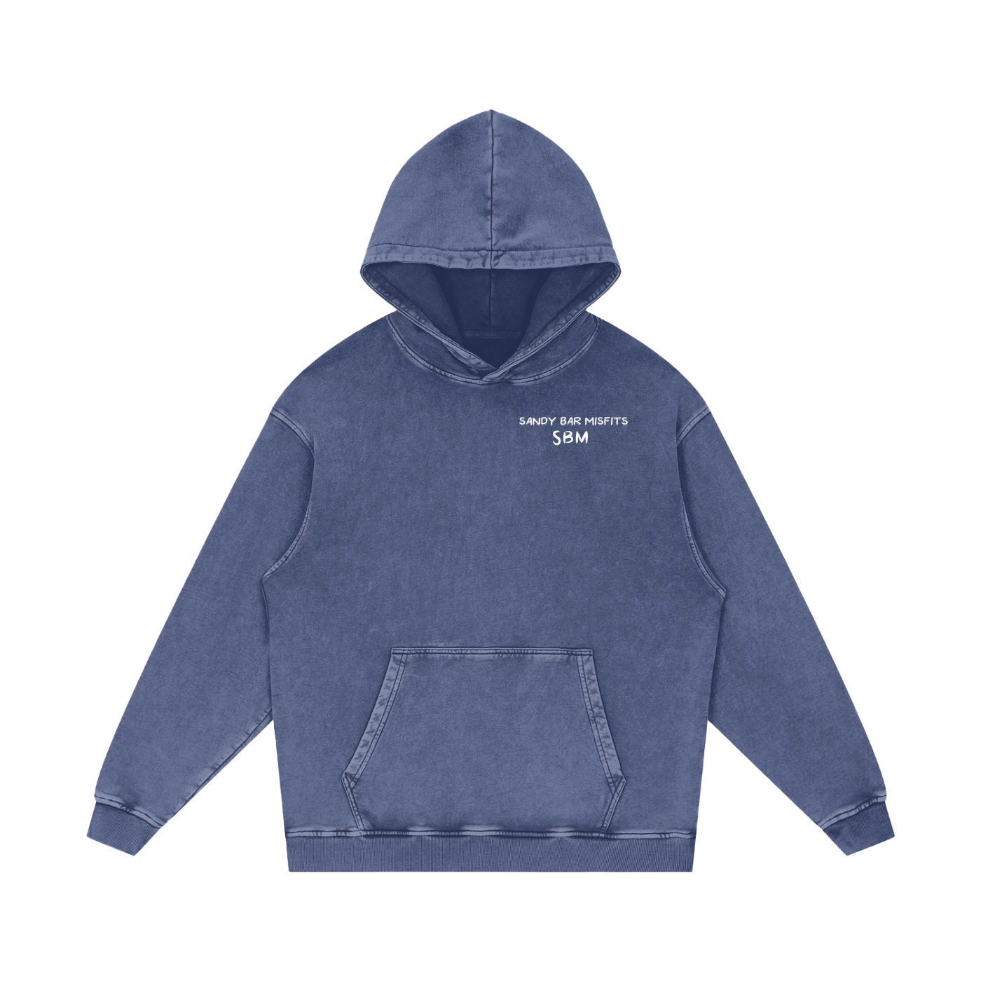 SBM Custom Ukulele Oversize Hoodie – Sandy Bar Misfits